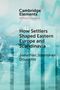"How Settlers Shaped Eastern Europe and Scandinavia" von Jonathan Stavnskær Doucette, Hintergrund: Stadtansicht mit Graphen., Buch