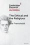 Text: "Cambridge Elements: The Philosophy of Søren Kierkegaard. The Ethical and the Religious. Roe Fremstedal." Illustration eines Mannes., Buch