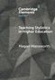 Text: "Cambridge Elements, Stylistics, Teaching Stylistics in Higher Education, Megan Mansworth". Hintergrund: geometrische Muster., Buch