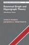 „Extremal Graph and Hypergraph Theory“, Autoren: Dhruv Mubayi, Jacques A. Verstraete. Grauer Hintergrund, roten Streifen., Buch