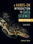 "A Hands-On Introduction to Data Science with Python, Second Edition, Chirag Shah." Eine Schlange windet sich durch Pixel., Buch