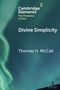 "Divine Simplicity" von Thomas H. McCall. Cambridge Elements: The Problems of God. Hintergrund zeigt Polarlichter., Buch