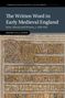 Covertext: "The Written Word in Early Medieval England: Kent, Mercia and Wessex, c. 830–920" von Robert Gallagher. Hintergrund: antike dekorative Schrift., Buch