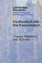 Cambridge Elements: "Iris Murdoch and the Transcendent" von Charles Taliaferro und Jil Evans. Abstraktes blaues Hintergrundmuster., Buch