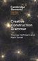 "Cambridge Elements: Cognitive Linguistics. Creative Construction Grammar, Thomas Hoffmann, Mark Turner. Funkelnder Hintergrund."