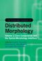 "The Cambridge Handbook of Distributed Morphology" steht oben. Autoren: Artemis Alexiadou, Ruth Kramer, Alec Marantz, Isabel Oltra-Massuet. Hintergrund in Grüntönen, abstrakte Muster., Buch