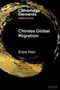 "Cambridge Elements: Global China, Chinese Global Migration, Enze Han." Goldener, abstrakter Pinselstrich auf schwarzem Hintergrund.