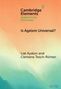 "Is Ageism Universal?" von Liat Ayalon und Clemens Tesch-Römer; farbiger Hintergrund, verläuft von Orange zu Türkis., Buch