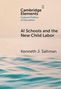 "Cambridge Elements: AI Schools and the New Child Labor" von Kenneth J. Saltman, zeigt verschwommenes Wasser., Buch