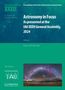 Text: "Astronomy in Focus As presented at the IAU XXXII General Assembly, 2024". Ein Logo und ein Bild eines Sternenhimmels., Buch