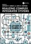 Titel: "Realizing Complex Integrated Systems". Eine technische Illustration zeigt vernetzte Maschinen und Zahnräder., Buch