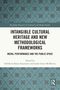 "Buchcover mit geometrischem Blumenmuster auf blauem Grund, Titel: 'Intangible Cultural Heritage and New Methodological Frameworks'.", Buch