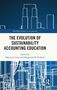 Titel: "The Evolution of Sustainability Accounting Education". 
Editoren: Alberto J. Costa, Margarida M. Pinheiro. 
Geometrische Linien als Illustration., Buch