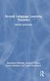 Titel: Second Language Learning Theories, Fifth Edition. Autoren: Rosamond Mitchell, Florence Myles, Emma Marsden, Laura Dominguez. Hintergrund: Blautöne mit weißen Linien. Logo unten rechts., Buch
