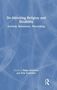 Text: "De-Ableizing Religion and Disability: Survival, Resistance, Flourishing. Edited by Heike Peckruhn and Kirk VanGilder." Hintergrund in Blau mit feinen Linien., Buch