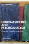 Titel: "Neuroaesthetics and Psychoanalysis" von Lois Oppenheim. Abstrakte Malerei in Blau, Rot, Grün., Buch