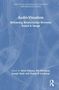 Titel: Audio-Visualism. Untertitel: Reframing Relationships Between Sound & Image. Herausgeber: Steve Gibson, Yan Breuleux, Joseph Hyde und Donna R Leishman. Blaues Hintergrundmuster., Buch