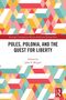 Text: "Poles, Polonia, and the Quest for Liberty", "Edited by John S. Micgiel". Buntes geometrisches Muster mit Dreiecken., Buch
