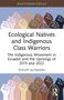 "Ecological Natives and Indigenous Class Warriors: The Indigenous Movement in Ecuador and the Uprisings of 2019 and 2022. Philipp Altmann."  
Mehrere erhobene Fäuste in verschiedenen Hautfarben., Buch