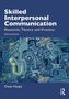"Skilled Interpersonal Communication" 8. Edition von Owen Hargie. Illustration mit abstrakten Formen und Linien in Blau- und Grüntönen., Buch