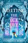 "Melting the Ice Queen" oben: "Nothing melts the heart like an old flame." Illustration mit Eiskönigin und Frau.