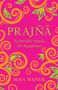 Text: "PRAJNĀ Ayurvedic rituals for happiness MIRA MANEK." Bunte, florale Ornamente auf pinkem Hintergrund., Buch