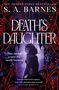 „DEATH'S DAUGHTER“, „Life is a battlefield. Death is just a girl.“ Rote Rosen, Rabe auf Grabstein, Totenkopf-Ornament., Buch