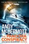 "The International Bestseller", "Andy McDermott", "The Pandora Conspiracy". Fallschirmspringer vor einem gekenterten Schiff im Sturm.