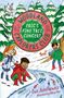 "WOODLAND EXPLORERS CLUB: ERIC'S PINE TREE CONCERT." Kinder im Schnee, ein Fluss mit Fischen, Bäume, Eule, Eichhörnchen., Buch