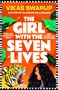 Vikas Swarup: Autor von "The Girl with the Seven Lives". Illustrationen: Frau schreit Tiger an, bunte Blätter., Buch