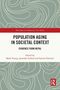 "Population Aging in Societal Context: Evidence from Nepal" auf abstraktem grünlichem Hintergrund, Logo unten rechts., Buch