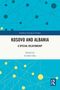 Text: "Kosovo and Albania: A Special Relationship. Edited by Liridon Lika." Illustration: blaue und gelbe geometrische Muster., Buch