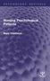 „Nursing Psychological Patients“ von Mary Chadwick. Blau-lila Hintergrund mit einer strukturierten, wabenartigen Oberfläche., Buch
