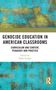 Titel: "Genocide Education in American Classrooms". Bunter Hintergrund in Blau- und Gelbtönen., Buch