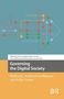 Titel: "Governing the Digital Society". Herausgeber: José van Dijck, Karin van Es, Anne Helmond, Fernando van der Vlist. Bunte Linien und Kreise., Buch