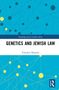 „GENETICS AND JEWISH LAW“ von Yehezkel Margalit, wissenschaftliches Cover mit blauen und gelben Netz-Strukturen., Buch