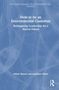 Buchtitel: "How to be an Environmental Custodian". Autoren: Alison Barnes, Jonathan Males. Blaues, abstraktes Hintergrunddesign., Buch
