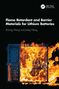 "Flame Retardant and Barrier Materials for Lithium Batteries" von Zhirong Wang und Junling Wang. Ein Computer brennt., Buch