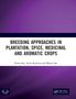 Titel: "Breeding Approaches in Plantation, Spice, Medicinal and Aromatic Crops". Autoren: Richa Sao, Anita Kerketta, Bharti Sao. Lila Hintergrund., Buch