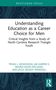 "Understanding Education as a Career Choice for Men" von Tryan L. McMickens et al., Routledge Focus. Einfache blau-weiße Buchgestaltung., Buch