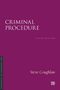 Text: "CRIMINAL PROCEDURE", "FIFTH EDITION", "Steve Coughlan". Dunkelviolette Buchcover., Buch