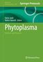 "Phytoplasma: Methods and Protocols." Oben links: "Methods in Molecular Biology 3008." Mix aus Grün- und Türkistönen., Buch