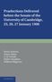 Henry Jackson: Praelections Delivered Before the Senate of the University of Cambridge, Buch