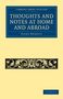 Elihu Burritt: Thoughts and Notes at Home and Abroad, Buch