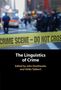 : The Linguistics of Crime, Buch