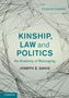 "Kinship, Law and Politics: An Anatomy of Belonging" von Joseph E. David. Hintergrund mit geometrischen Linien., Buch