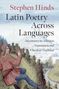 „Stephen Hinds: Latin Poetry Across Languages: Adventures in Allusion, Translation and Classical Tradition.“ Illustration: Person sitzt am Hang., Buch