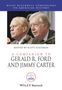 Text: "A Companion to Gerald R. Ford and Jimmy Carter. Edited by Scott Kaufman." Zwei ältere Männer sitzen nebeneinander., Buch