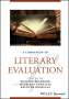 Richard Bradford: A Companion to Literary Evaluation, Buch