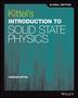"Kittel's Introduction to Solid State Physics", Global Edition, auf türkis-schwarzem Hintergrund.